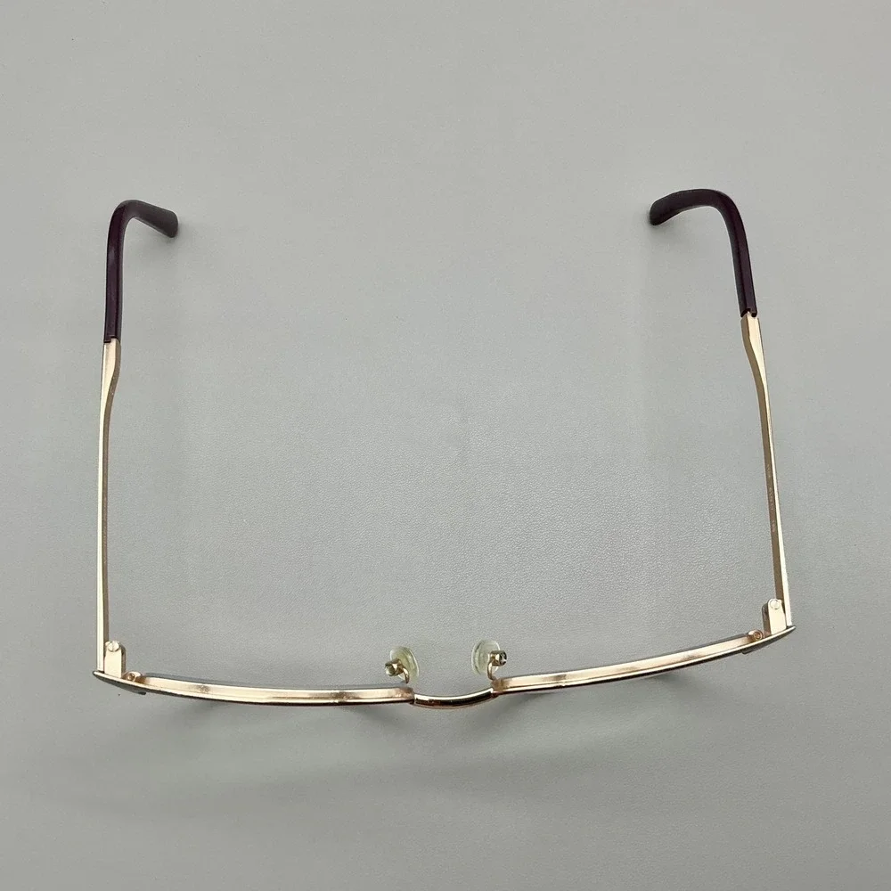 Michael Kors Womens Eyeglasses Frames MK3012 1108 Purple Gold Cat Eye 51-17-135